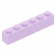 LEGO kocka 1x6, levendulalila (3009)