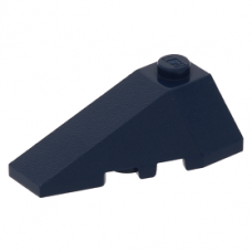 LEGO ék/szárny alakú tetőelem 4x2 balos, sötétkék (43710)