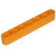 LEGO technic emelőkar 1×7, világos narancssárga (32524)