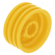 LEGO kerék/kerékbelső Ø 30mm x 14mm, sárga (56904)