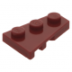 LEGO ék/szárny alakú lapos elem 3x2 jobbos, sötétpiros (43722)