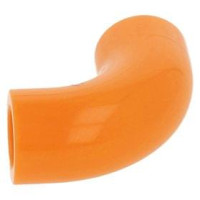 LEGO henger 1×1 90 fokos könyökkel belül tengely-csatlakozóval, narancssárga (25214)