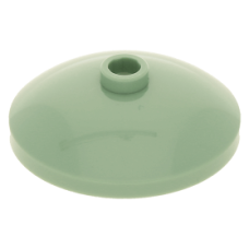 LEGO tál fordított 3x3, homokzöld (43898)