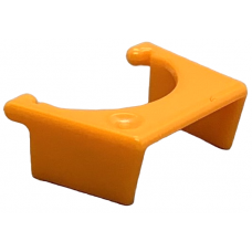 LEGO sisakrostély SW klónkatona sisakhoz, narancssárga (61190c)