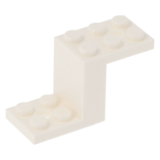 LEGO fordító elem 2 x 5 x 2 1/3, fehér (76766)