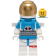 LEGO City férfi űrhajós minifigura 60349 (cty1424) 