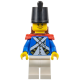 LEGO Pirates kékkabátos katona minifigura 10320 (pi193)