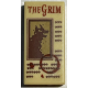 LEGO csempe 1×2 vérfarkas és 'THE GRIM' felirat mintával (Harry Potter), sárgásbarna (78546)