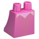LEGO szoknya mintával, sötét rózsaszín (102027)