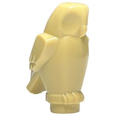 LEGO madár bagoly, sárgásbarna (92084)