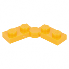 LEGO lapos csuklós elem 1×4, világos narancssárga (2429c01)