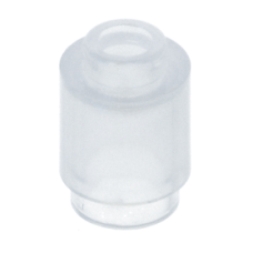 LEGO henger 1x1, átlátszó opál (3062b)