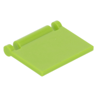 LEGO könyvborító lapja, lime (24093)