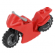 LEGO motorbicikli, piros (18895)