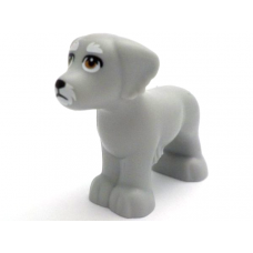 LEGO kutya, világosszürke (103366)