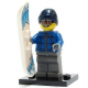 LEGO Snowboardos fiú minifigura 8805 (col05-16)