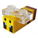 LEGO Minecraft méh, sárga (minebee02)