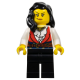 LEGO Pirates női kalóz minifigura 10320 (pi189)
