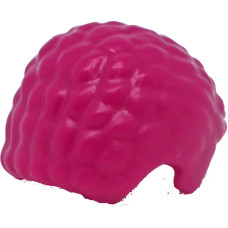 LEGO férfi haj göndör, bíborvörös (21778)