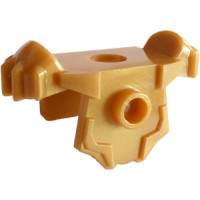 LEGO vállvédő páncél, gyöngyház arany (11098)