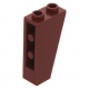 LEGO tetőelem fordított 75°-os 2×1×3, sötétpiros (2449)
