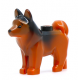 LEGO kutya német juhász, sötét narancssárga (53284)