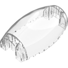 LEGO szélvédő kupola 10×4×3, átlátszó (35284/10312)