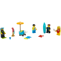 LEGO City Nyári vakáció minifigura csomag (40344)