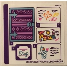 LEGO matrica a 41169-es számú készlethez (Disney) 