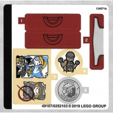 LEGO matrica a 75972-es számú készlethez (Overwatch) 