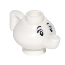 LEGO teáskanna arc mintával (Kanna Mama, Mrs. Potts), fehér (6152341)