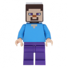 LEGO Minecraft Steve minifigura 21138 (min009)