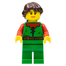 LEGO Castle Forestman női minifigura 40567 (cas558)