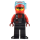 LEGO City női búvár (bünőző) minifigura 60355 (cty1448)