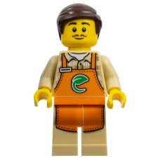 LEGO City férfi zöldségárus minifigura 60352 (cty1480) 
