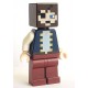 LEGO Minecraft Kalóz minifigura 21152 (min068)