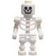 LEGO Castle Csontváz minifigura hajlított karokkal (gen099)