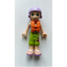 LEGO Friends Mia minifigura mentőmellényben 30410 (frnd337) --- Debrecenben raktáron!