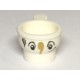 LEGO csésze teáscsésze mosolygó arc mintával (Csészike), fehér (66583)