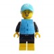 LEGO City női szörfös minifigura 71029 (col374)