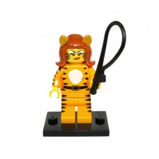 LEGO Tigris jelmezes nő minifigura 71010 (col14-9)