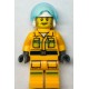 LEGO City férfi tűzoltó minifigura 60320 (cty1369) 