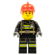 LEGO City férfi tűzoltó (Bob) minifigura 60303 (hol248) 