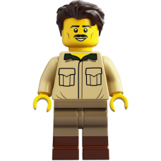 LEGO Ideas (CUUSOO) Paleontológus férfi minifigura 21320 (idea063)