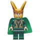 LEGO Super Heroes Loki minifigura köpennyel 76152 (sh644)