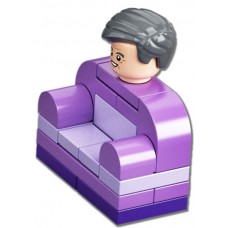 LEGO Harry Potter Horatius Lumpsluck karosszék minifigura 76404 (hp374)