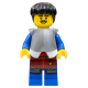 LEGO Castle Oroszlános katona páncélban férfi minifigura 10305 (cas566)