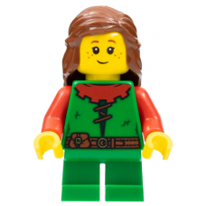 LEGO Castle Forest kislány minifigura 10305 (cas573)