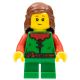 LEGO Castle Forest kislány minifigura 10305 (cas573)