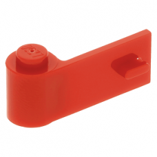 LEGO ajtó 1×3×1 balos, piros (3822) --- Debrecenben raktáron!